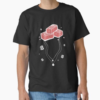 Blockchain Crypto Metaphor Classic T-Shirt T-Shirt Made in US/AUS Size S-2XL