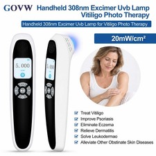 308nm UVB Light Therapy Device 6 Diodes 20mW/cm2 LCD Skin Treatment At Home Care