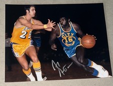 AL ATTLES SIGNED PHOTO BASKETBALL 8 X 10 AUTOGRAPHED PHOTO HOF