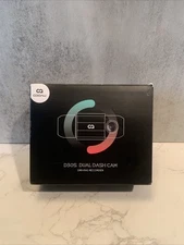 COOAU D30S 4K Dash Cam with GPS Wi-Fi, Front + Inside Dual Dashcam (No SD Card)