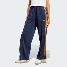 adidas size S Adicolor Classics Firebird Loose Track Pants Night Indigo/Orange
