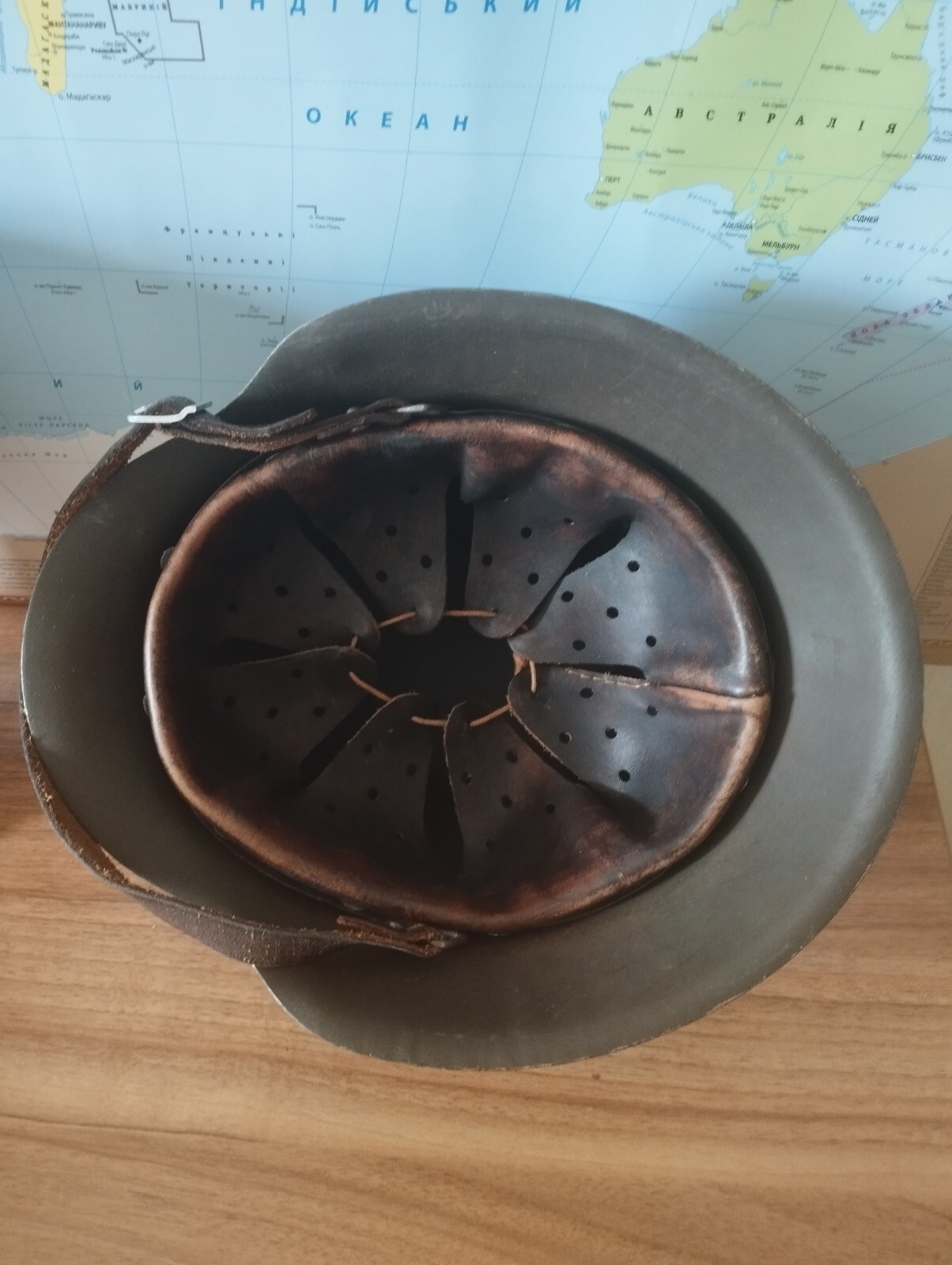 m42 steel helmet, original, WWll — image 4
