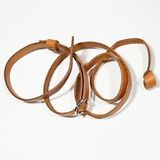 Mandolin Strap - High Grade Veg-Tan Genuine Leather - Japan