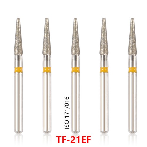 100 Stck. Diamant Fräser Zahn Bohrer für Dental Hochgeschwindigkeitshandstück gemischt 20 Typ USA - Bild 7 von 24