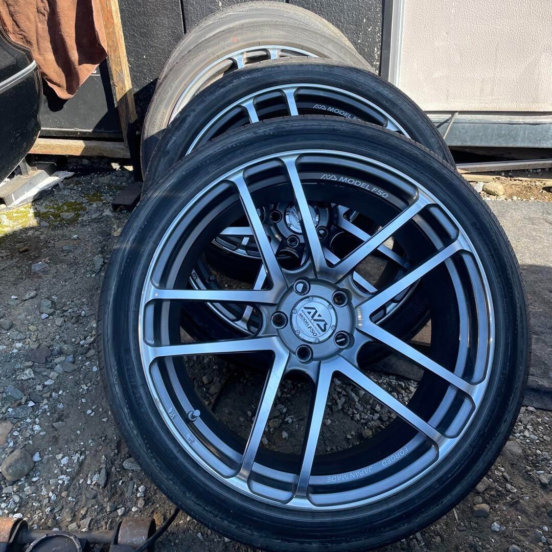 美品　YOKOHAMA AVS F50 19インチ 美品 YOKOHAMA AVS F50 19インチ - メルカリ