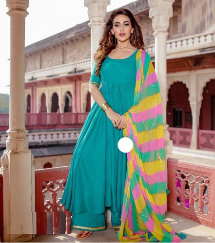 Glamorous Indian Salwar Kameez Rayon 