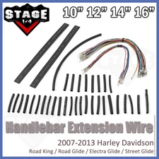 10"-16" Handlebar Extension Wiring Harness Kit For 2007-2013 Harley Touring