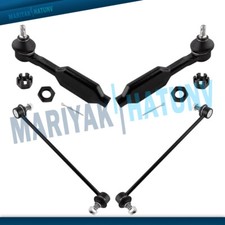 4PCS Front Outer Tie Rods + Sway Bars For 2005 - 2008 2009 Honda Odyssey Touring