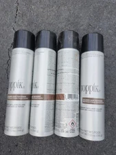 4 Pack - Toppik Colored Hair Thickener Spray 5.1 oz -Medium Brown