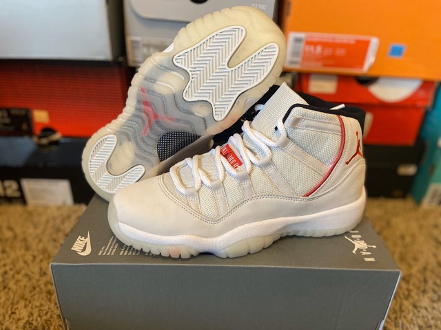 air jordan 11 retro gs platinum tint