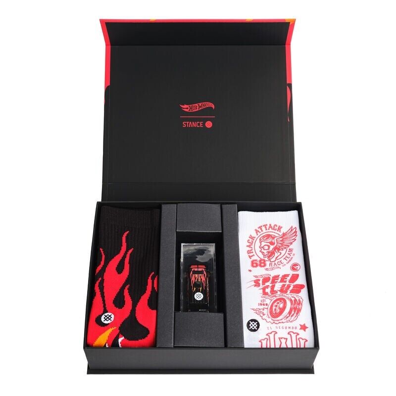 Stance x Hot Wheels Box Set | 2 Pairs of Socks | 1 Hot Stance x Hot Wheels Box Set | 2 Pairs of Socks | 1 Hot