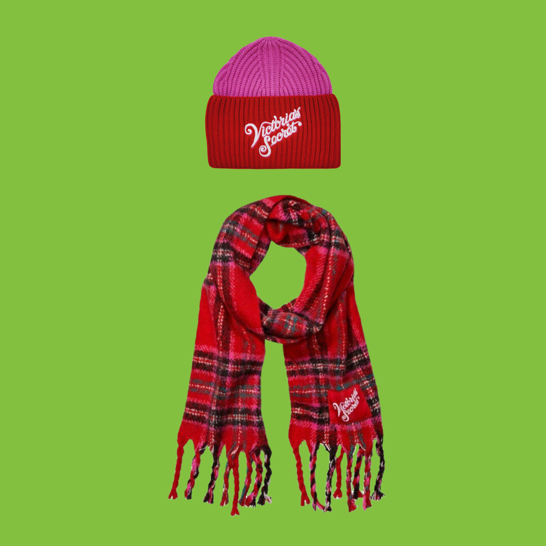 Scarf Victoria Secret Winter Hats NEW Victorias Secret PINK  display picture 2