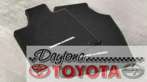 OEM TOYOTA HIGHLANDER CARPET FLOOR MATS 4 PT919 48110 20 FITS 2011 2013 BLACK EBay