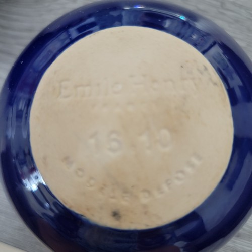 Emile Henry Butter Keeper Pot 16.10 Blue - Picture 9 of 9