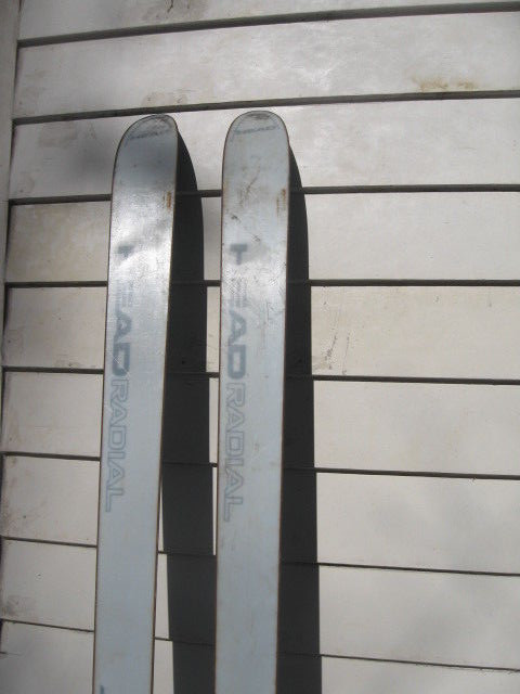 Head 195 Radial Carbon Trapezoid Skis Tyrolia 480 Bindings