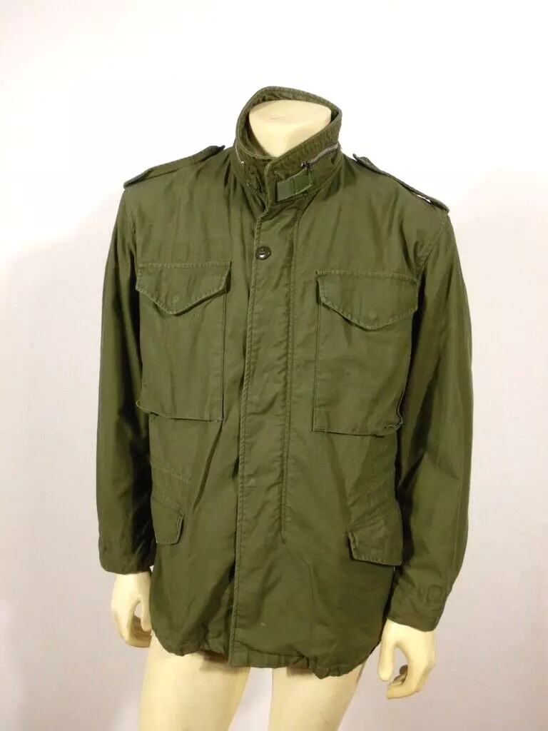 Vintage 1969 M65 M-65 Field Jacket Sportsmaster Inc Size SMALL REGULAR