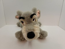 Disney Store 14" Tramp Plush Stuffed...Lady  The Tramp...Fast Shipping