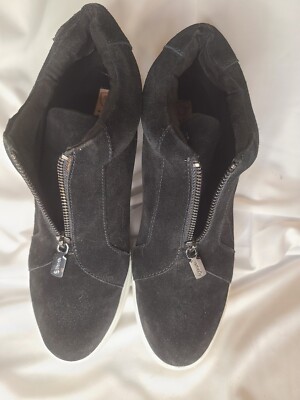 Women Blondo Waterproof Ankle Boots Black Suede size 9.5 B