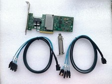 LSI 9302-8i 12Gbps SAS HBA IT mode ZFS FreeNAS unRAID 2 SFF-8643 SATA Cable