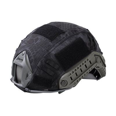 Black Kryptek Color Tactical Airsoft Gear Combat Ops-Core Fast - Main Image