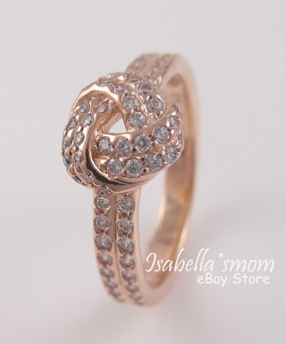 SPARKLING LOVE KNOT Authentic PANDORA 