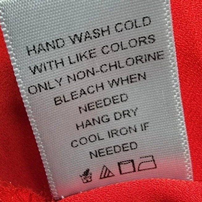 Doublju Womens Shirt Top Blouse Size 2XL XXL 2X Red - Image 4 of 4