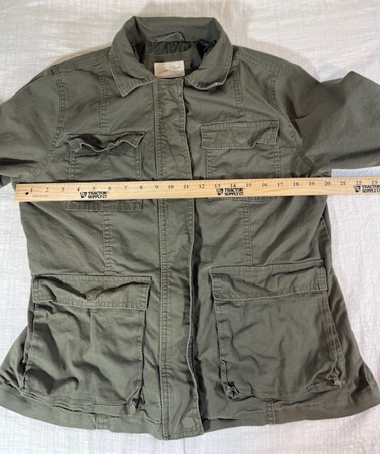 Universal Thread Womens Size Medium Jacket Green - image 5