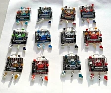 NFL Personalized Wooden Christmas Ornament Includes Lettering