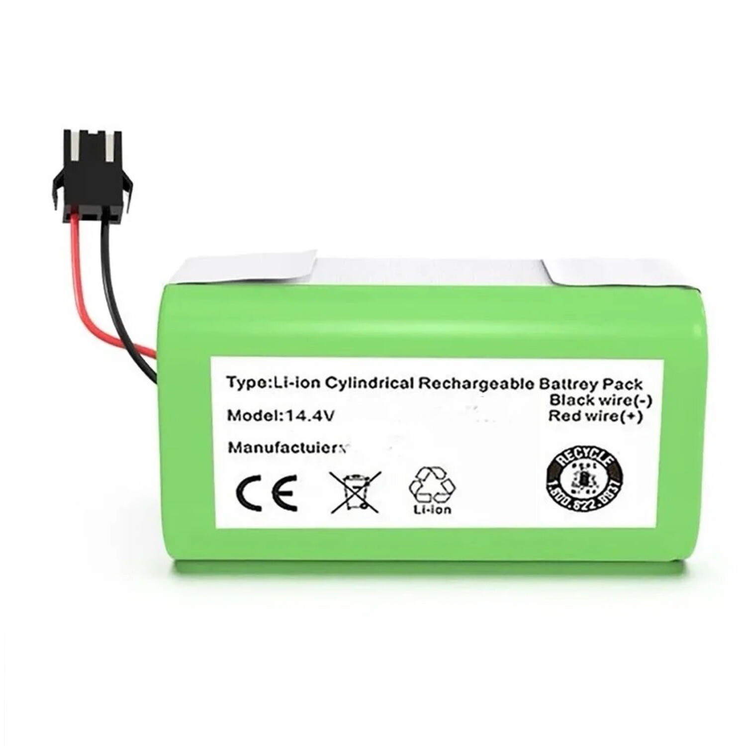 Batteria 14.4V 3000mAh Per Robot Aspirapolvere - Compatibile Conga, Ecovacs, Eufy - Foto 3