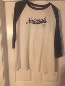 vintage washington nationals shirt