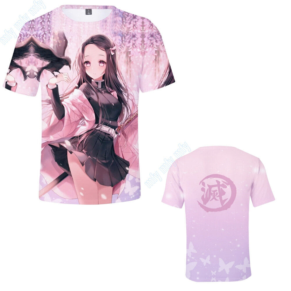 Mitsuri Kanroji Demon Slayer T-Shirt Demon Slayer,Mitsuri,Anime,Nezuk All  Size