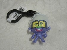 Monogram Figural 3D Trolls World Tour Tiny Diamond Bag Clip Keyring Keychain