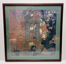 Atlantic Aerial Surveys Huntsville Alabama International Airport Photo Print