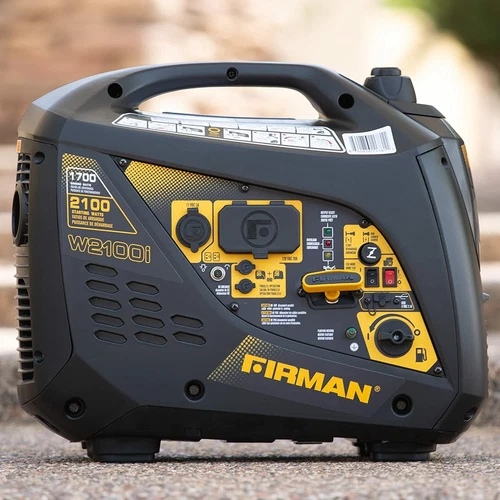 Firman 2,100-W 3.5HP Super Quiet Portable Gas Powered Inverter Generator Home RV