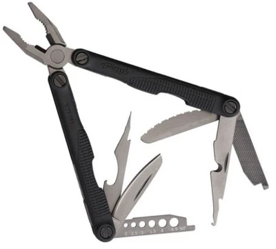 Walther Multi Tool Pliers Blades Screwdriver Ruler Bottle Opener Diameter Gauge