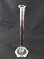  Kimble KIMAX Glass TD To Deliver 10mL Red Line Graduated Cylinder 20024-D
