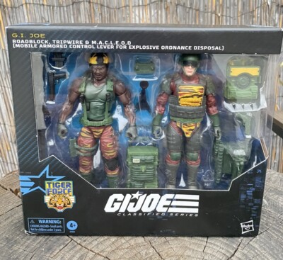 G.I. Joe Classified Tiger Force Roadblock Tripwire and M.A.C.L.E.O.D. 2-pack
