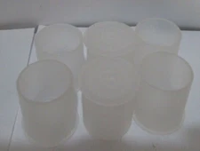 Lot of 100 Plastic Cap Bolt Cover Plugs 17.43 mm ID x 23.66 mm OD 