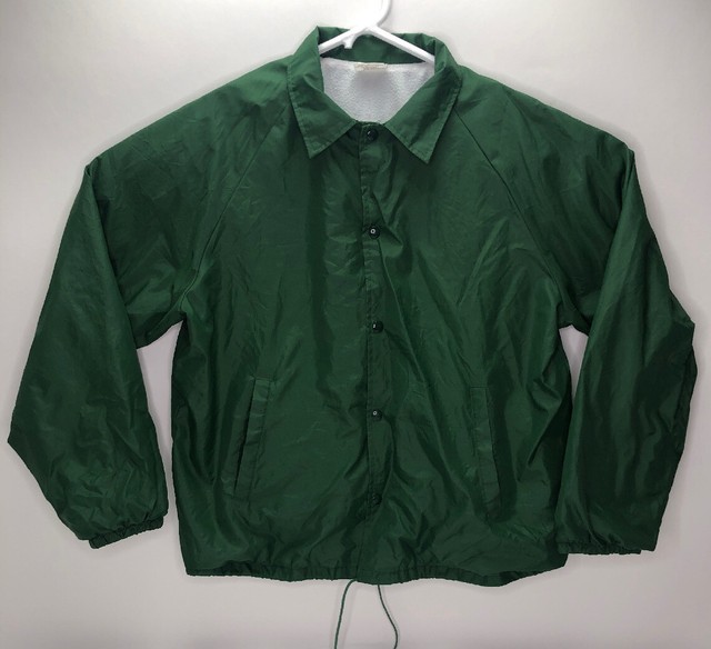 Vintage Auburn Sportswear Windbreaker Jacket Green Men’s Size L eBay