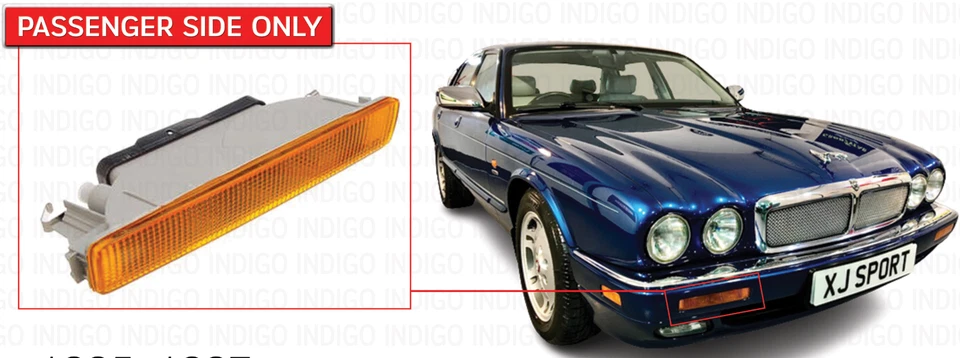 Лампа указателя правого поворота Jaguar XJ6 XJR VDP 1995 - 1997 LNA4800AB от оригинального производителя - Изображение 2 из 4