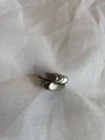Vintage Sterling Silver Wave Ring~Size 5