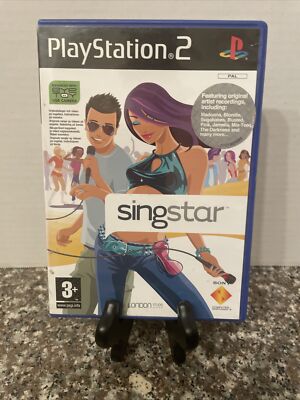 Singstar the first in the saga of london studio for sony ps2 Complete!USA SELLER