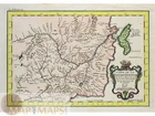 Manchuria and the Northeast part of Tartaria. Antique map Bellin 1748