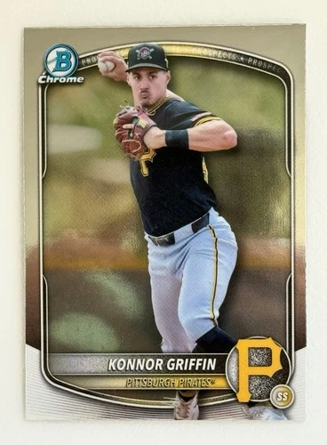 Konnor Griffin RC 2025 Bowman Draft - Chrome Konnor Griffin #BDC-102 Rookie Card