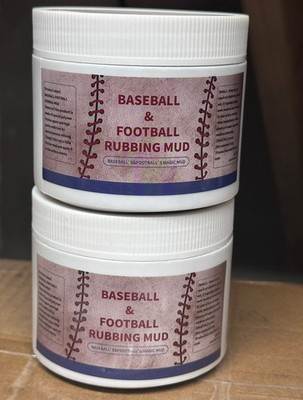 2 pack Baseball & Football Rubbing Mud