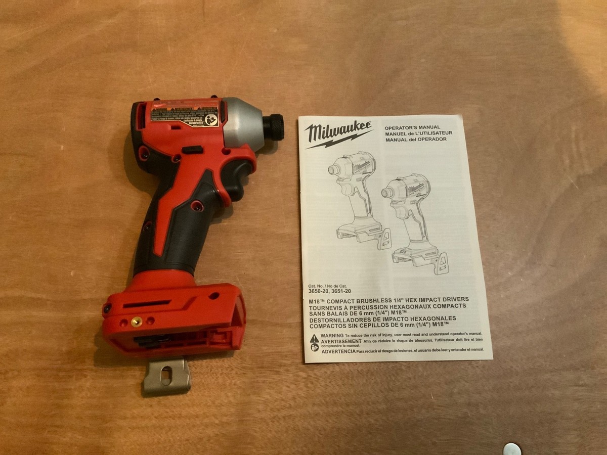A Milwaukee M18 FUEL 18V Brushless Cordless Impact Driver