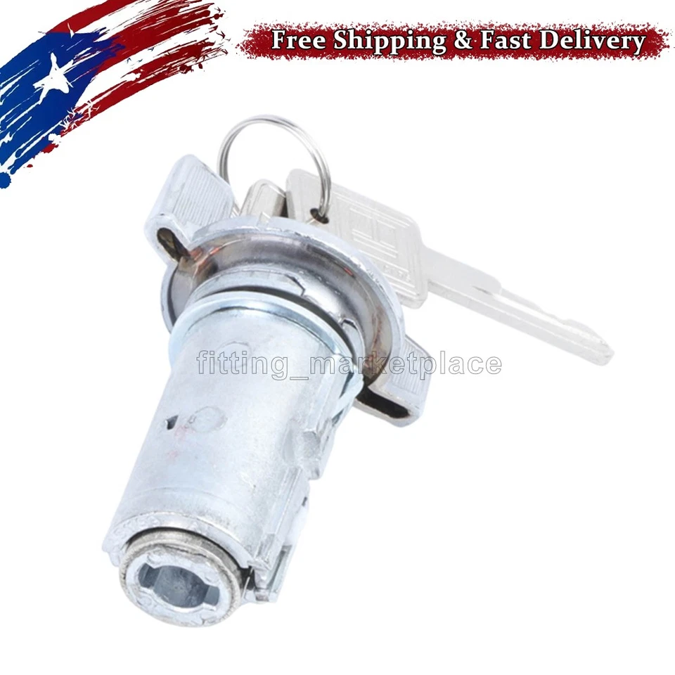 Cilindro de bloqueo de encendido US107L con llaves para Chevrolet GMC Buick Pontiac 701398 Foto 2 de 4