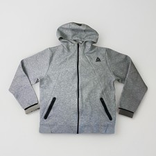 Reebok Momentum Fleece Full Zip Men s Gray Hoodie SIZE: XL