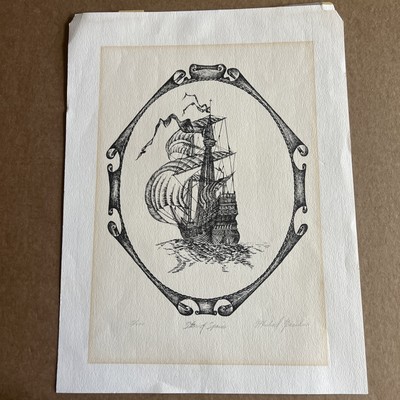   Star Of Spain  Older Signed & Numbered Print 5 Of 200  9 X 12 Image