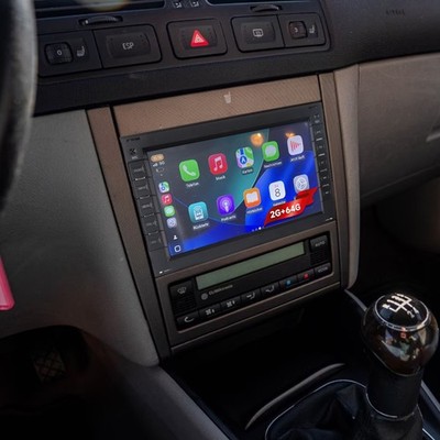 2+64GB 7'' Für VW BORA 1998-2006 Android 15 Autoradio Apple Carplay GPS Navi RDS